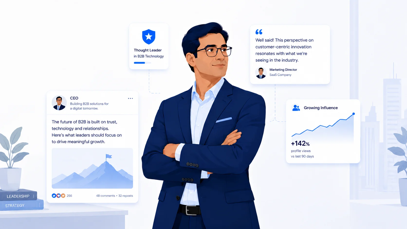 The CEO as B2B Influencer: A Positioning Playbook For Indian SMEs