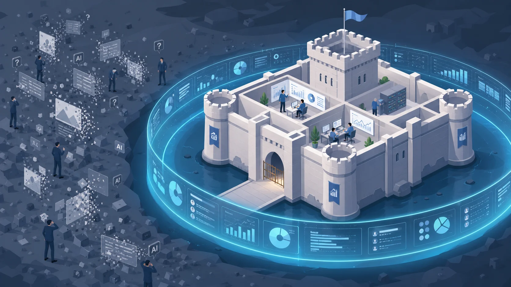 Proprietary Research as the Only Durable Content Moat